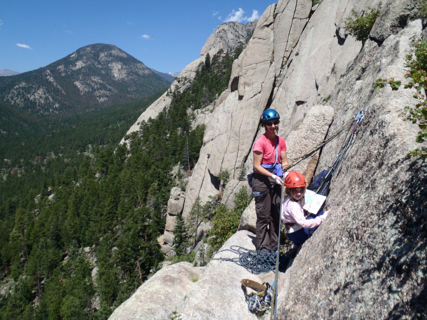 Lumpy Ridge Climbing