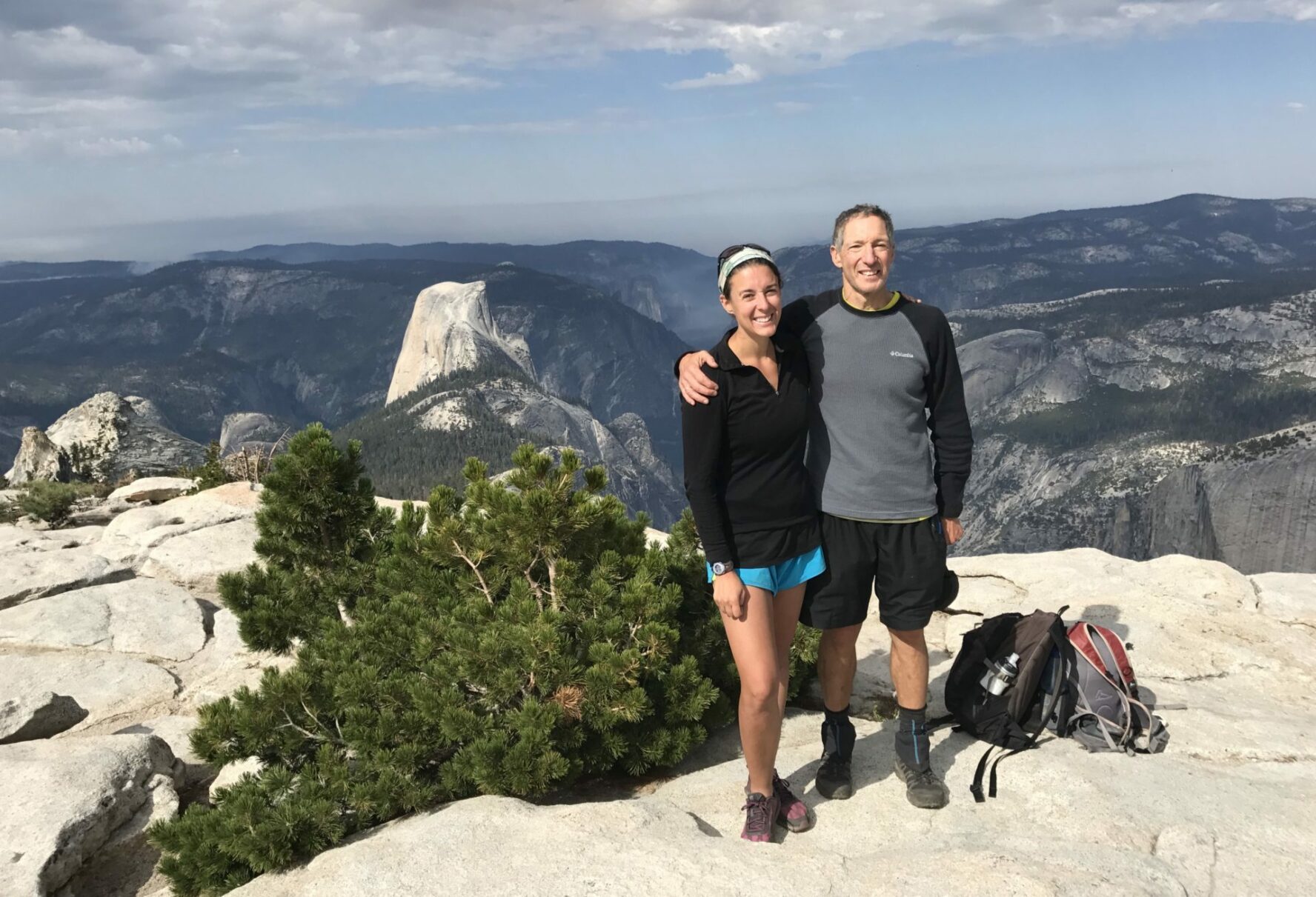 hiking in Yosemite National Park