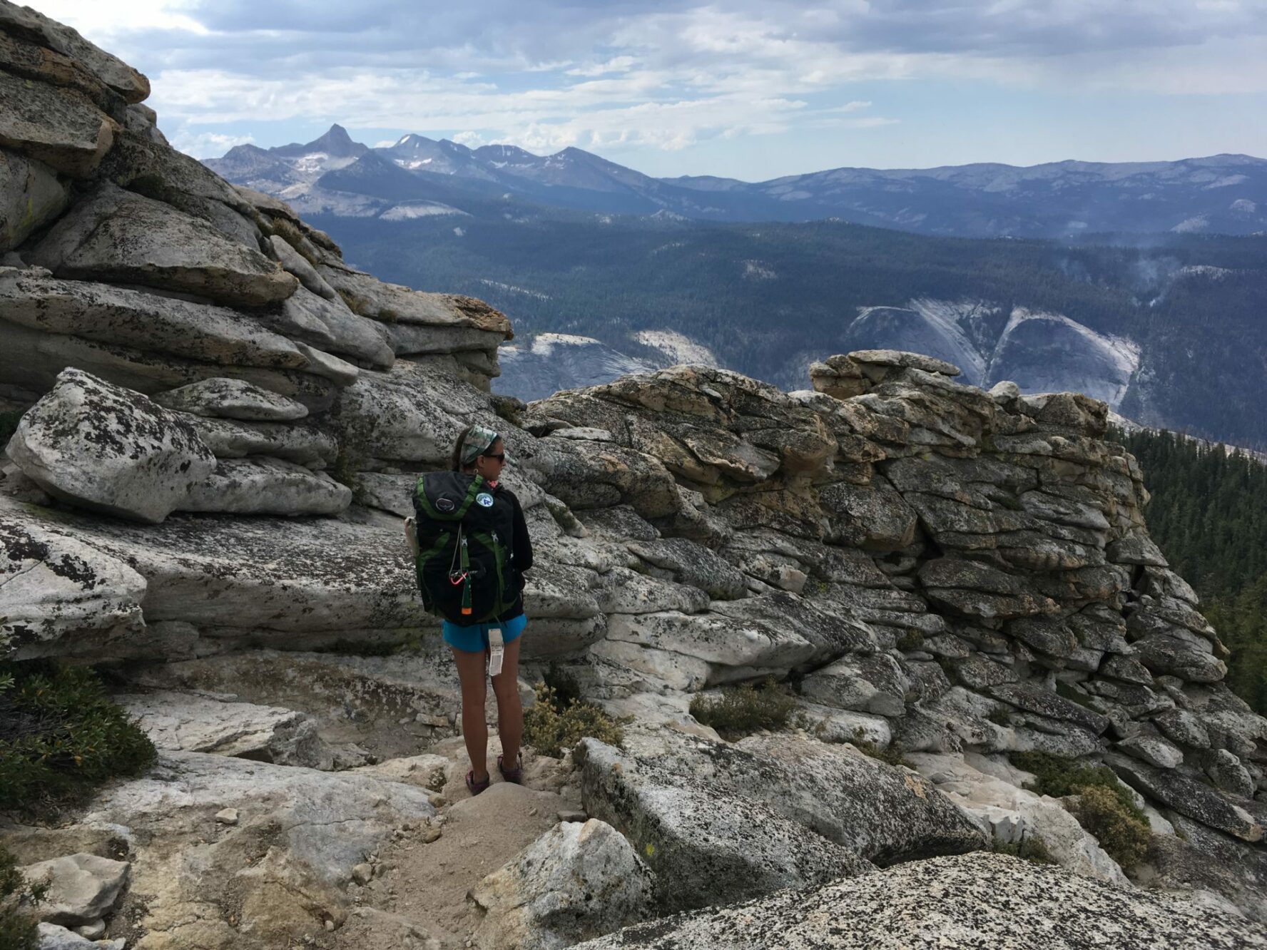 Yosemite hiking