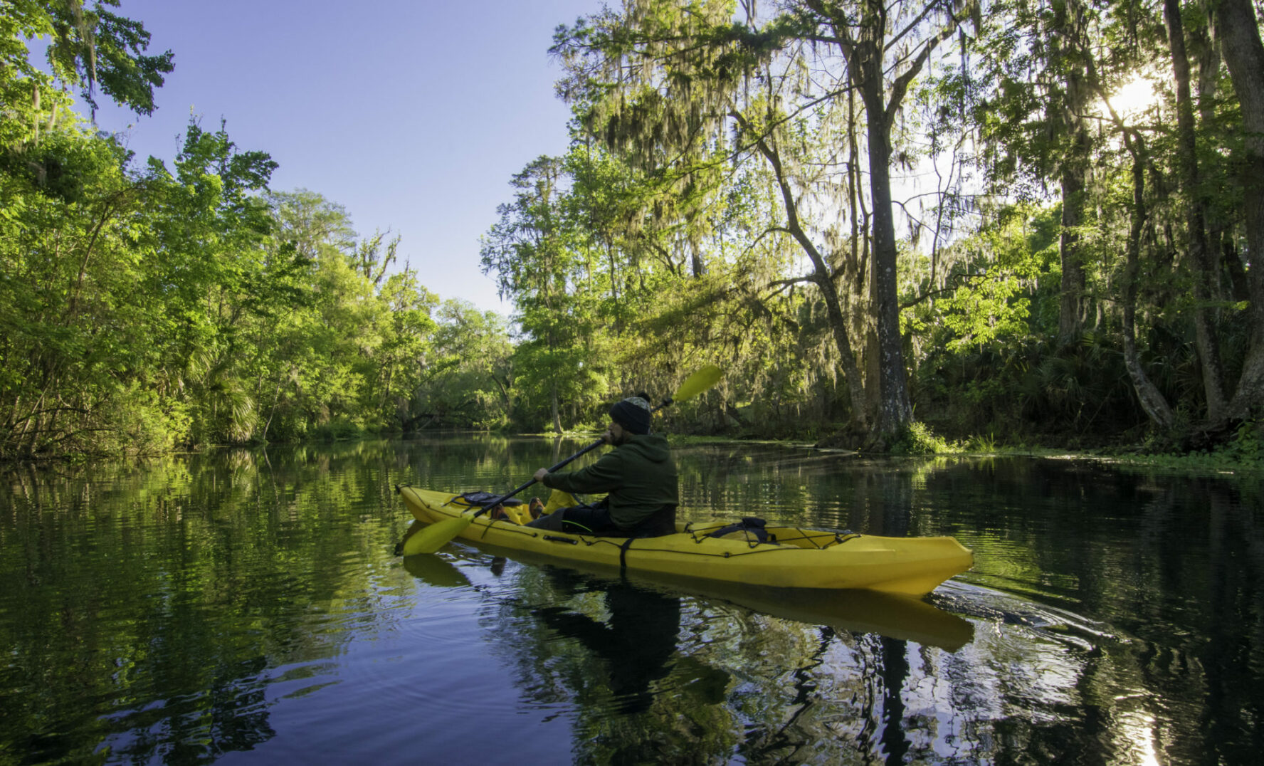Silver River Kayaker