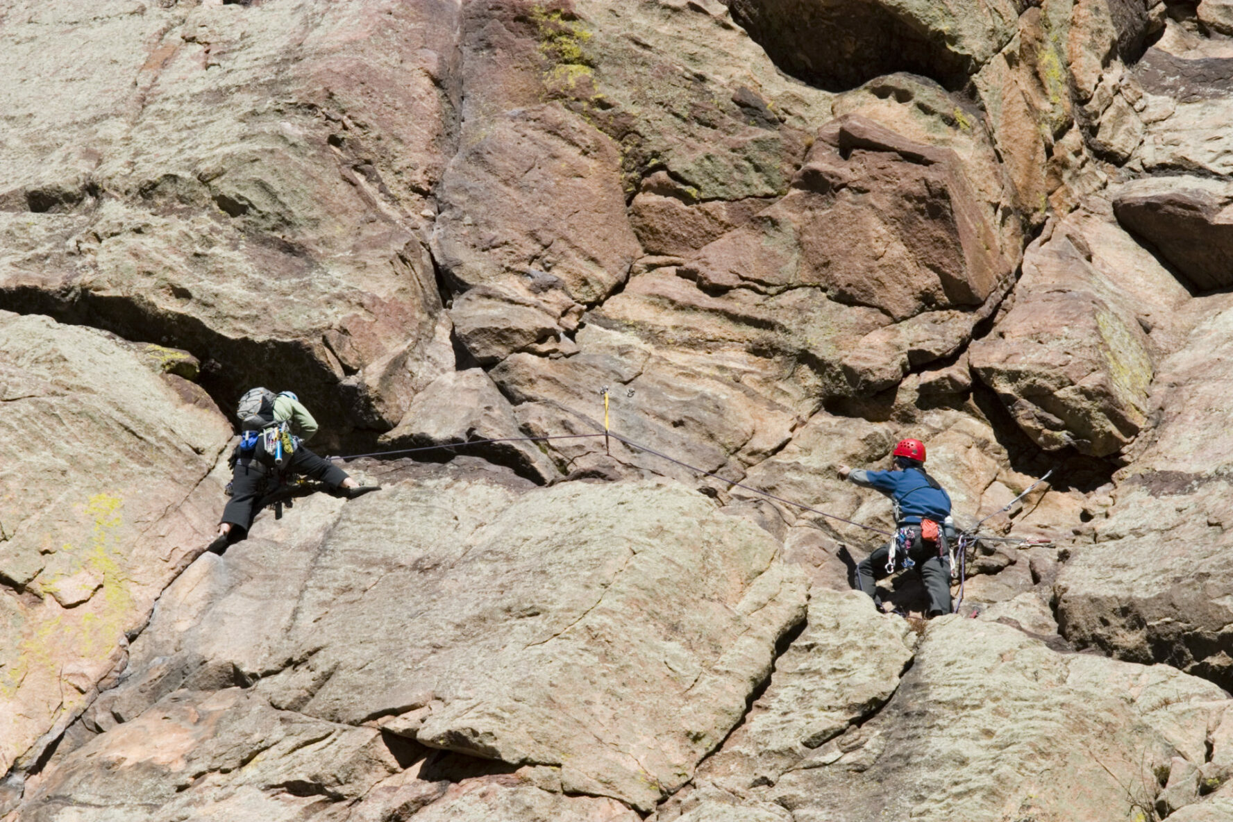 Eldorado Canyon climbing