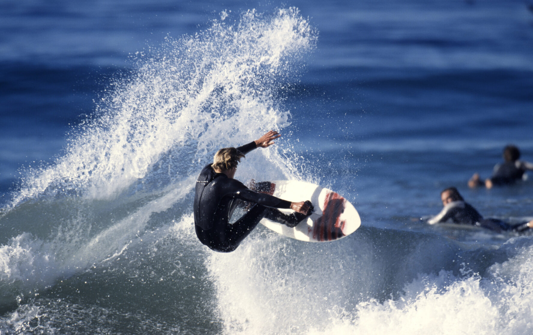 Malibu surfing