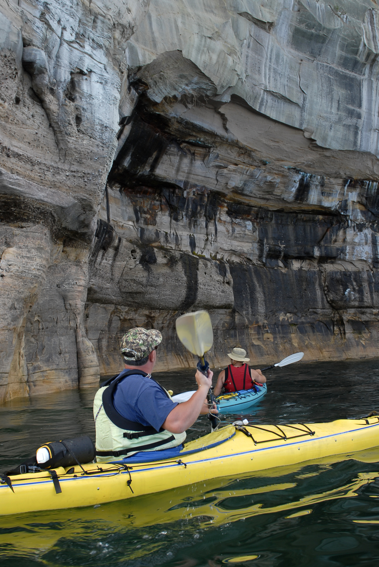Pictured Rocks kayaking trip