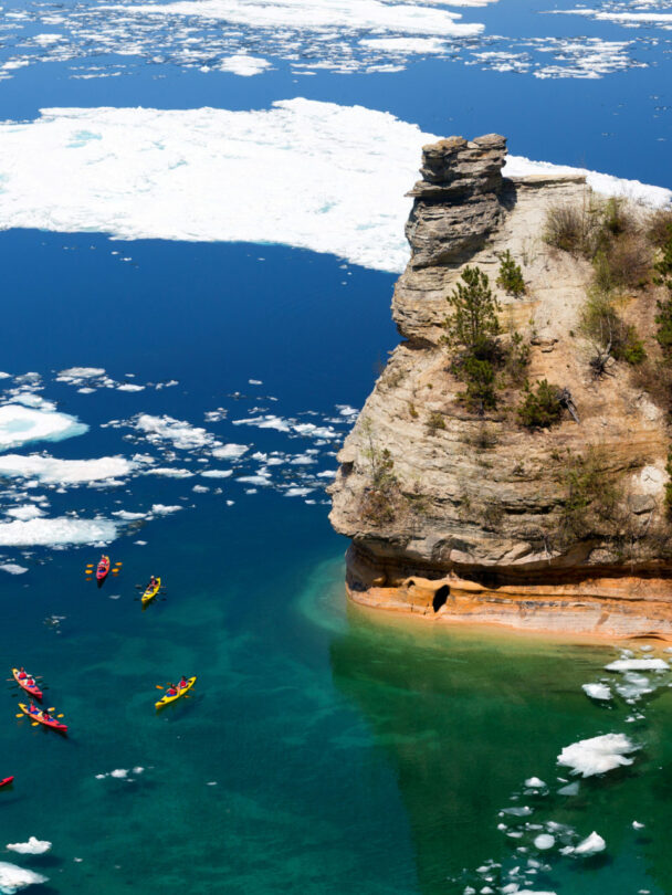 Pictured Rocks kayaking