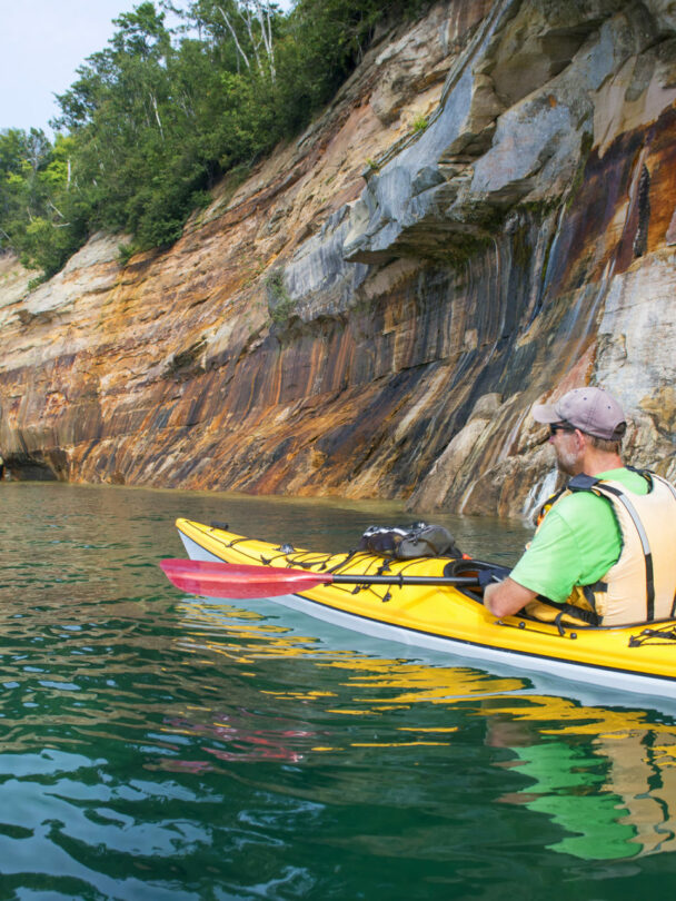 Pictured Rocks kayaking