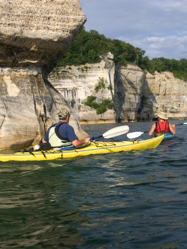 Pictured Rocks kayaking