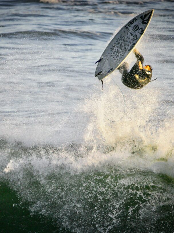 surfing in santa cruz