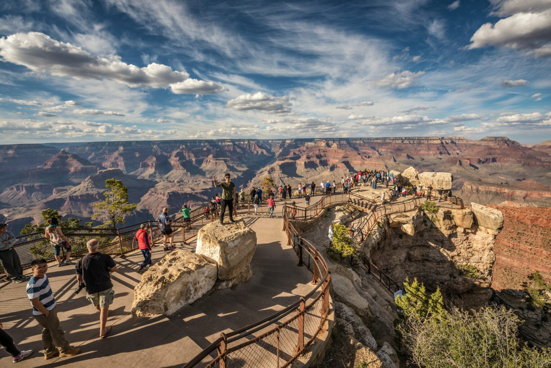 Trail of Time offers an epic viewpoint.