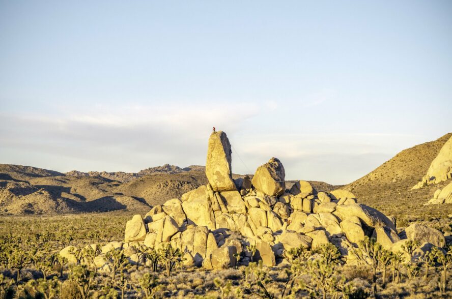 Headstone Rock in Joshua Tree