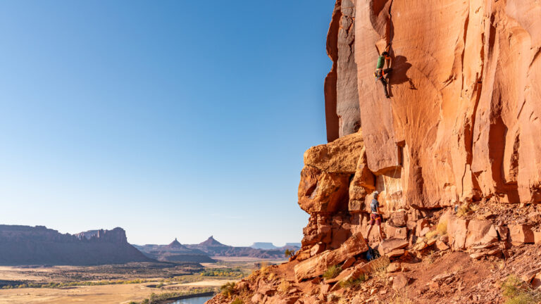 Moab Rock Climbing