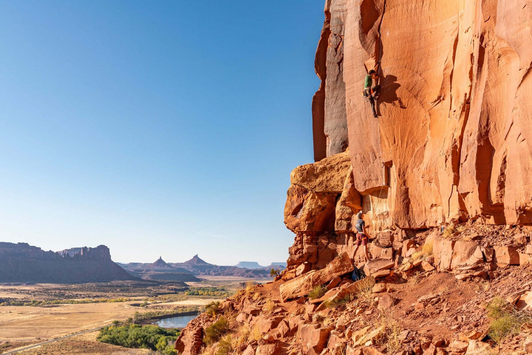 Moab Rock Climbing