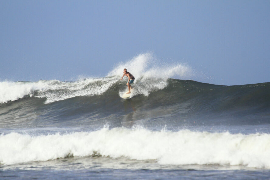 One of the best things about Nosara is that you can surf its waves year-round.