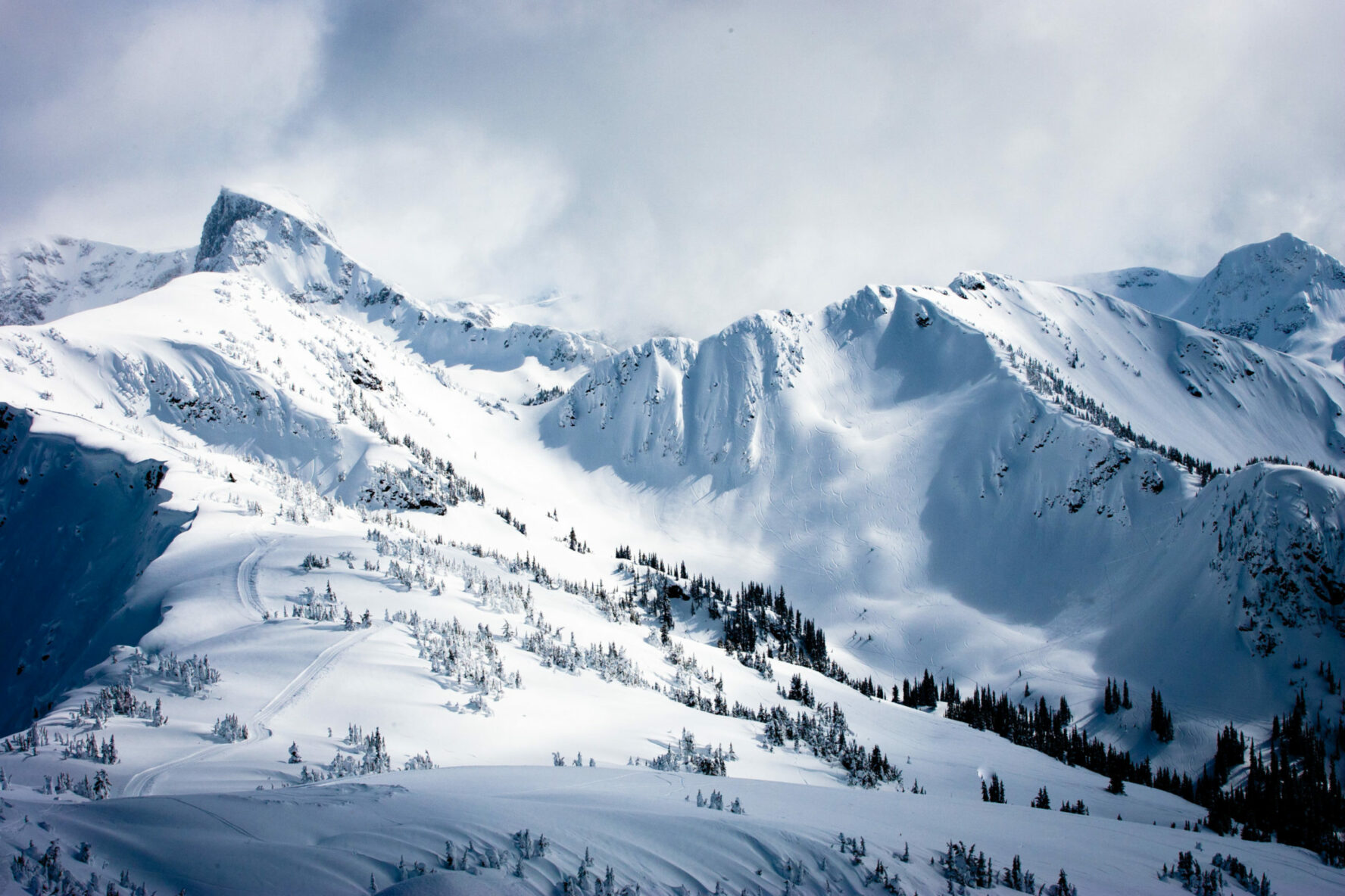 Revelstoke backcountry skiing