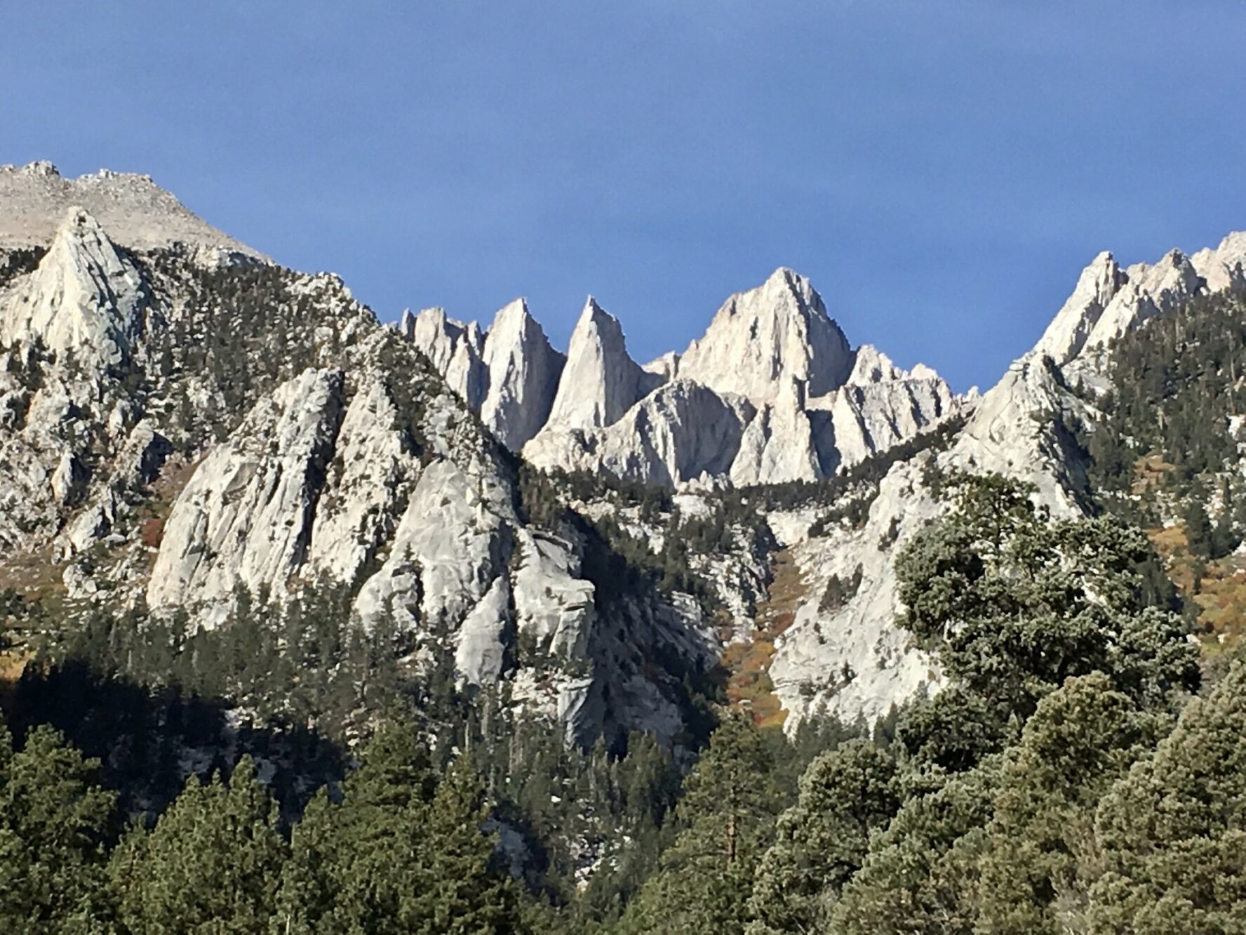 Sierra Nevada climbing