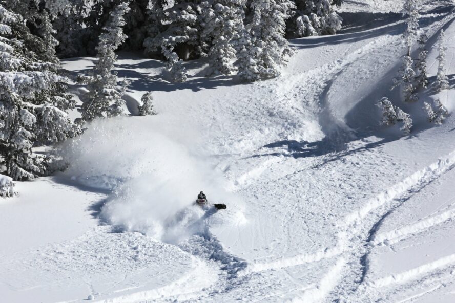 Alta backcountry skiing