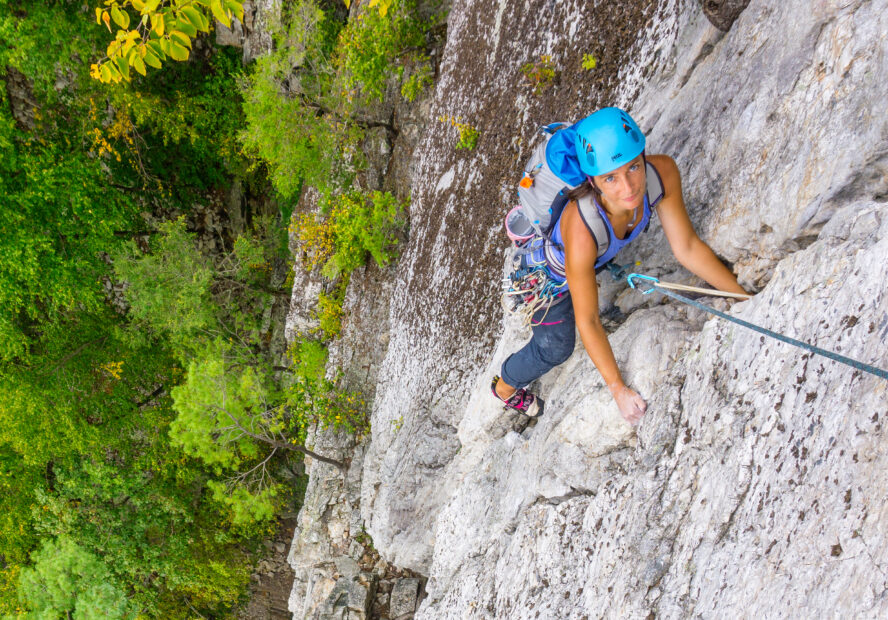 Seneca Rocks Climbing
