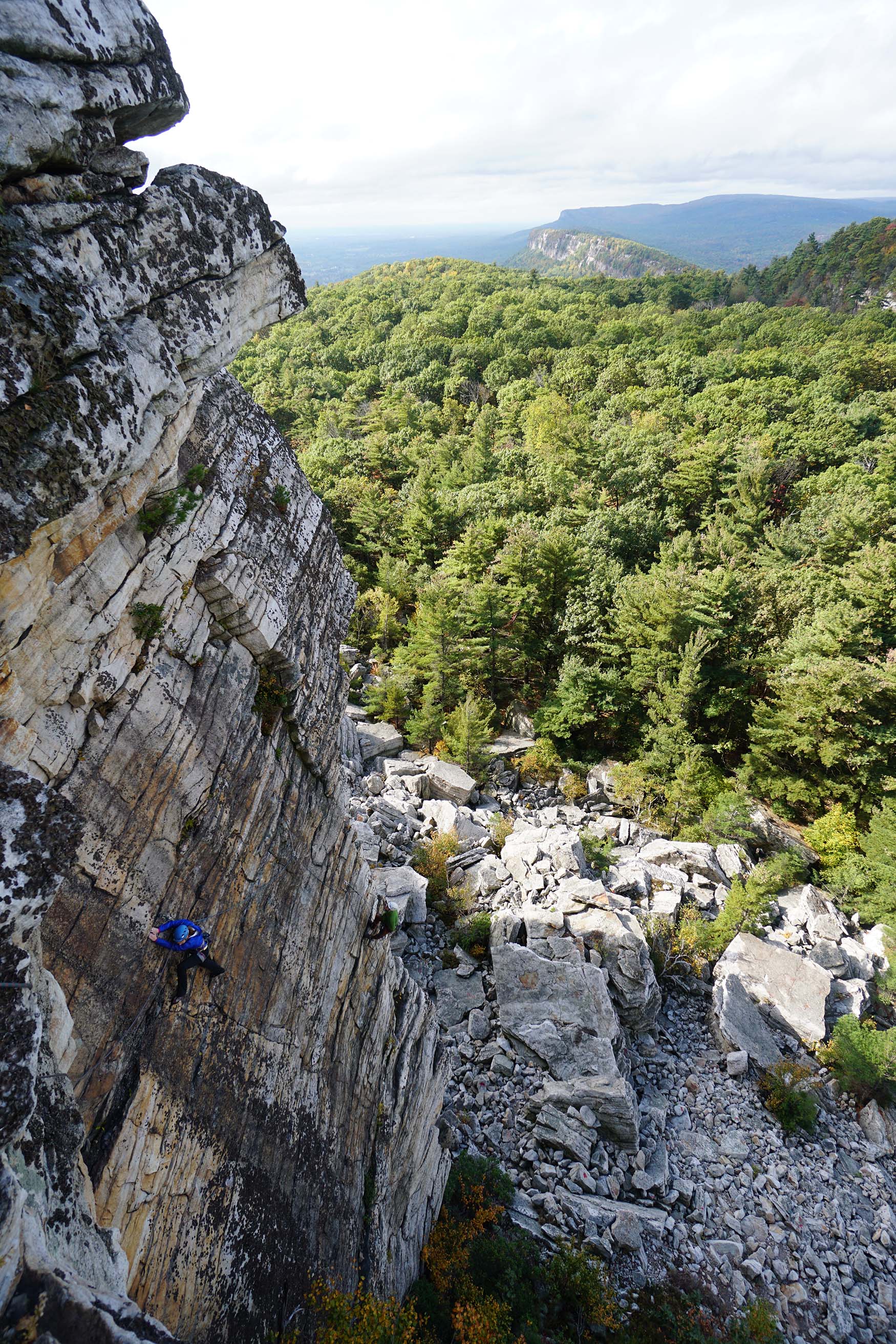 The Gunks + Rock Climbing