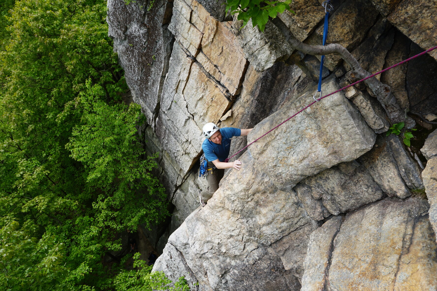 The Gunks + Rock Climbing