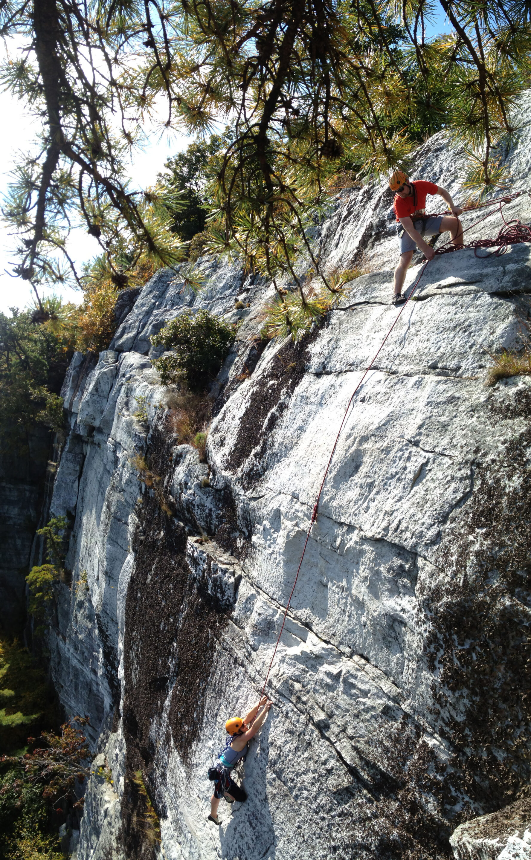 The Gunks + Rock Climbing