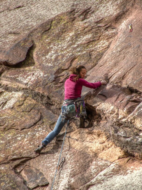 Group rock climbing courses near Denver, Colorado