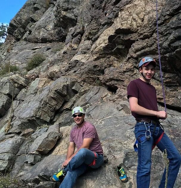 Group rock climbing courses near Denver, Colorado