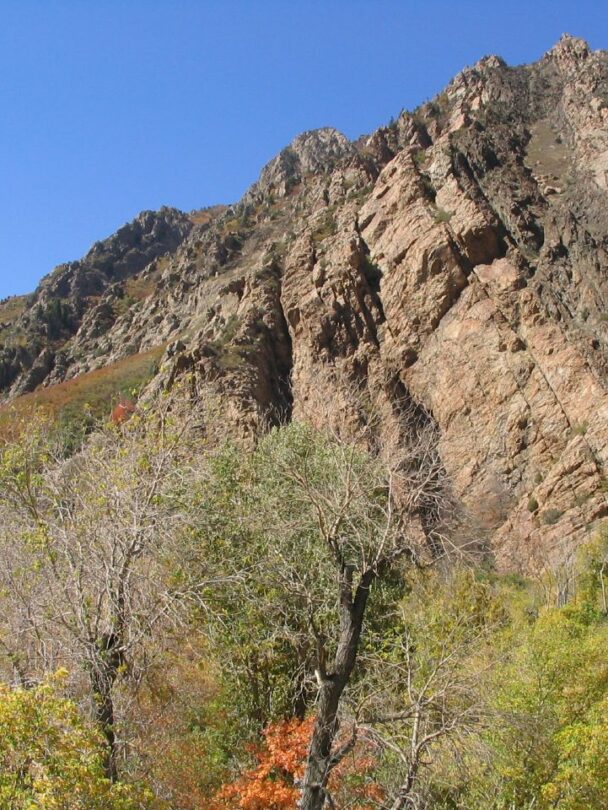 Guided rock climbing near Salt Lake City