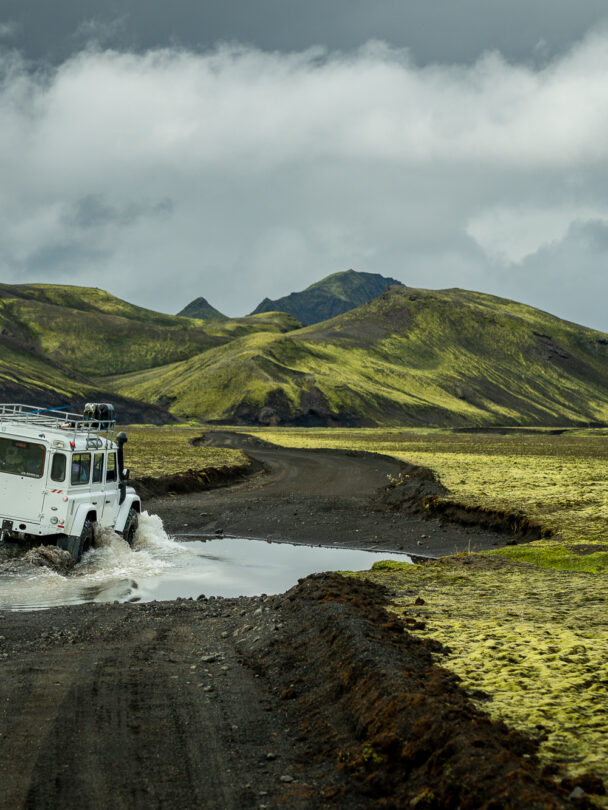 Rauðibotn crater is one of the most breathtaking locations in the Central Highlands of Iceland.
