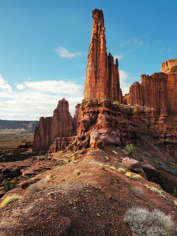Desert Towers Rock Climbing