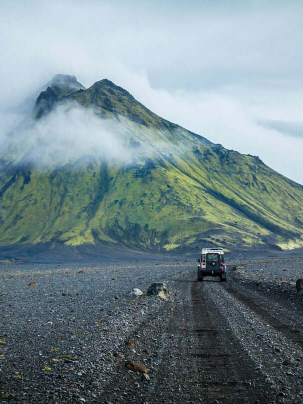 Rauðibotn crater is one of the most breathtaking locations in the Central Highlands of Iceland.