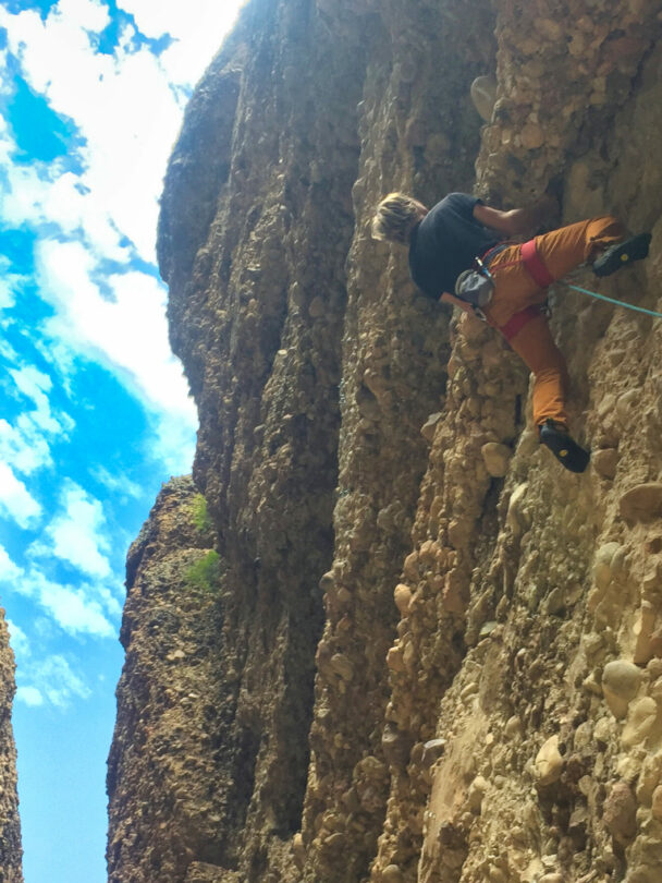 Maple Canyon rock climbing