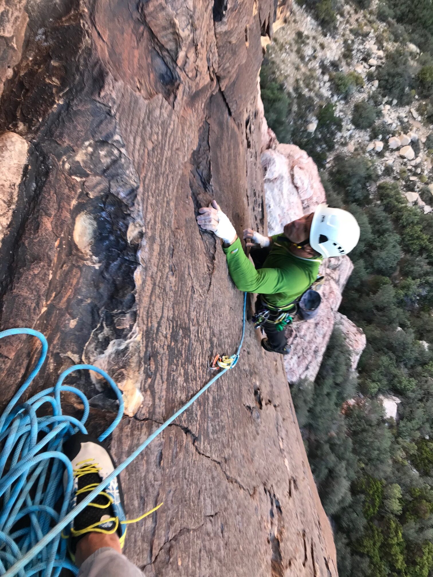 Red Rock climbing