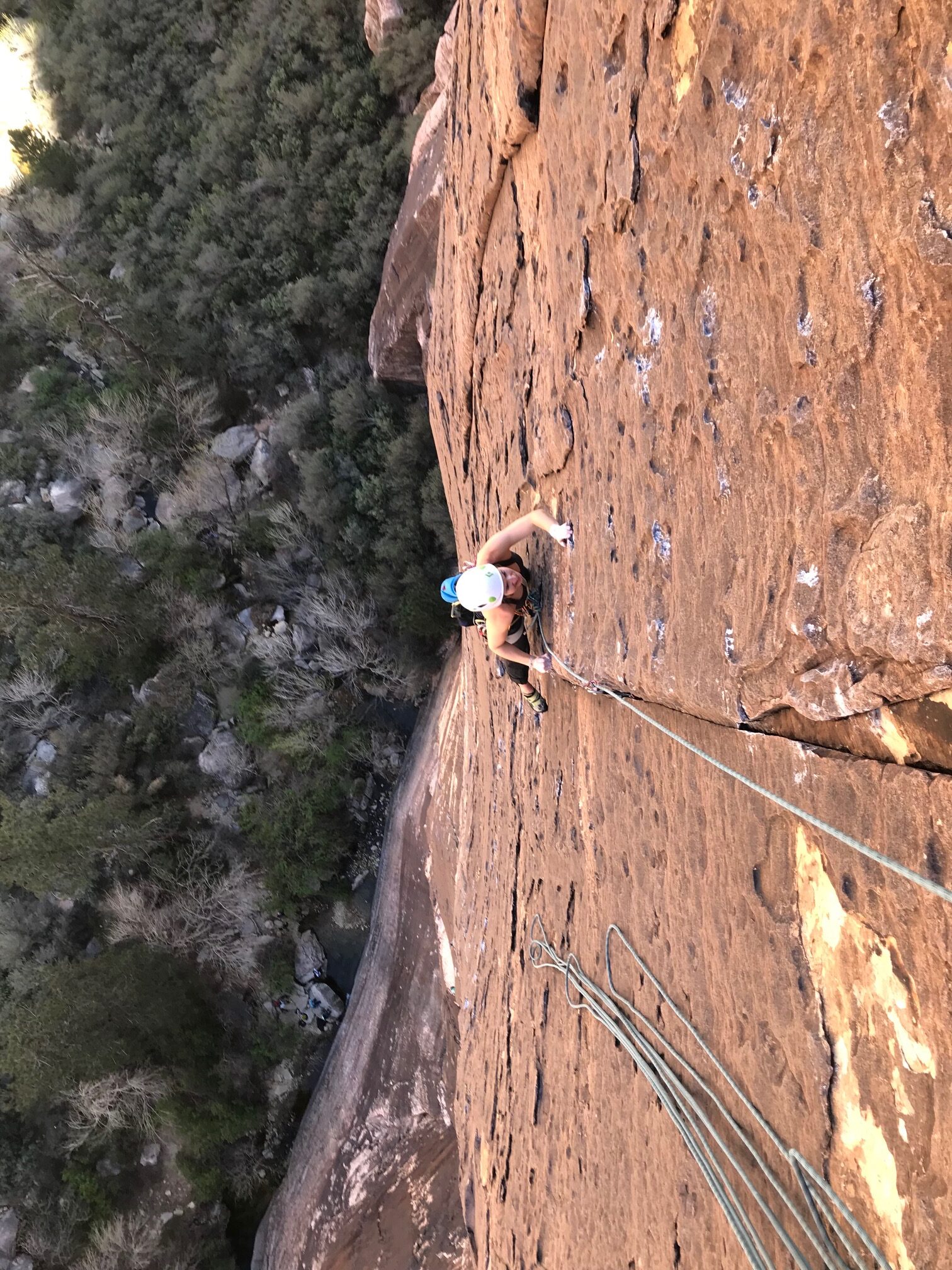 Red Rock climbing