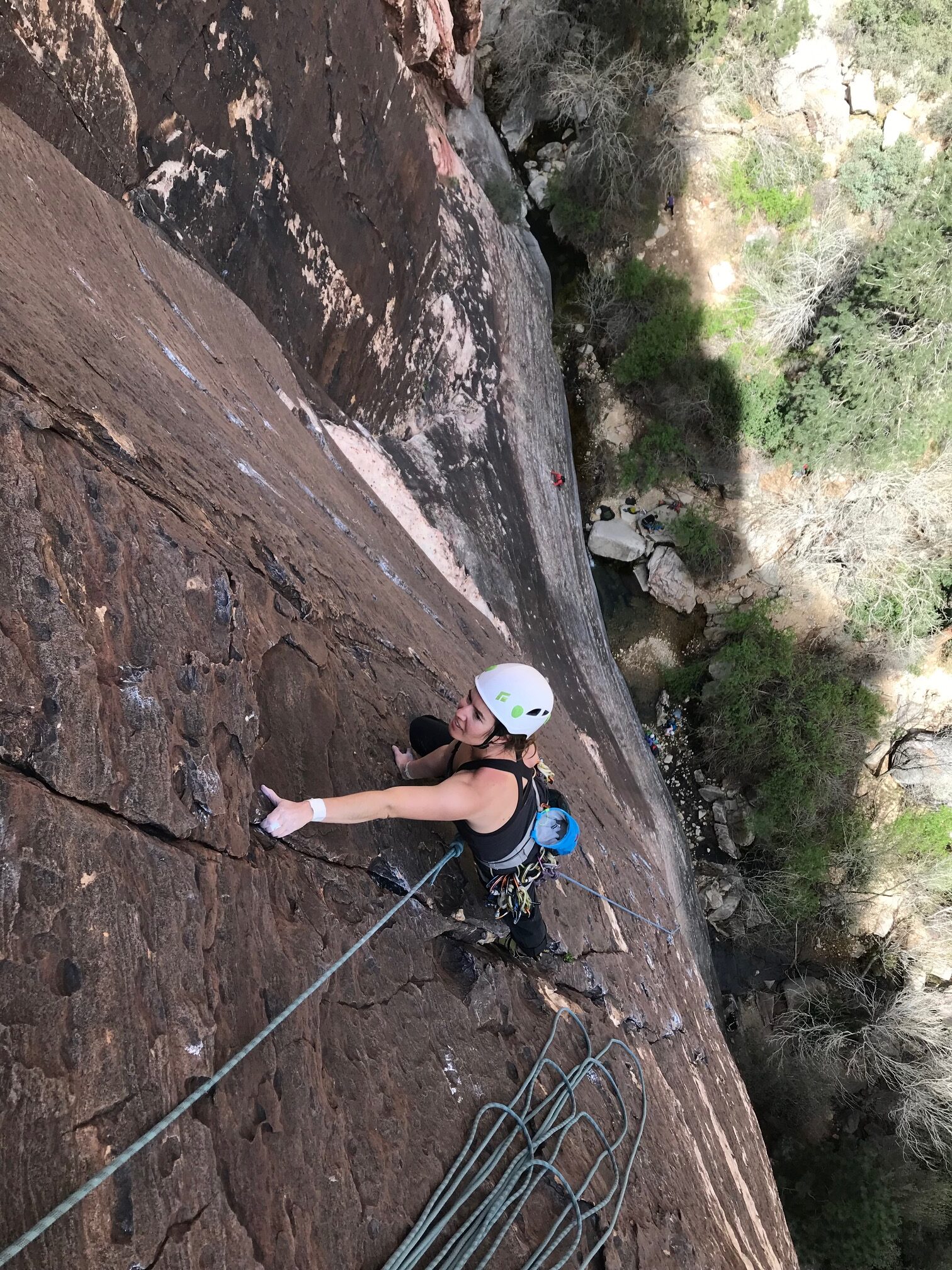 Red Rock climbing
