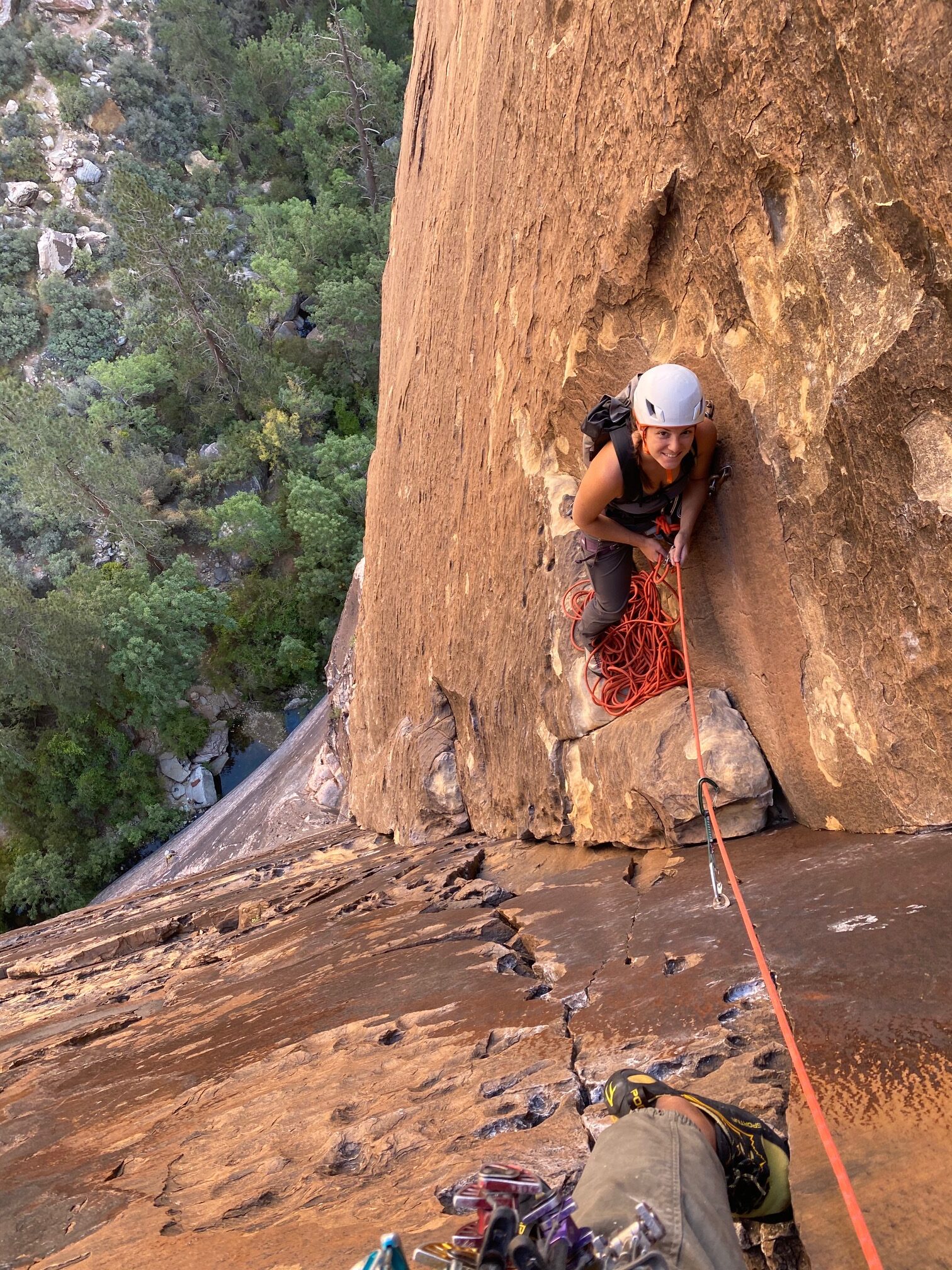 Red Rock climbing