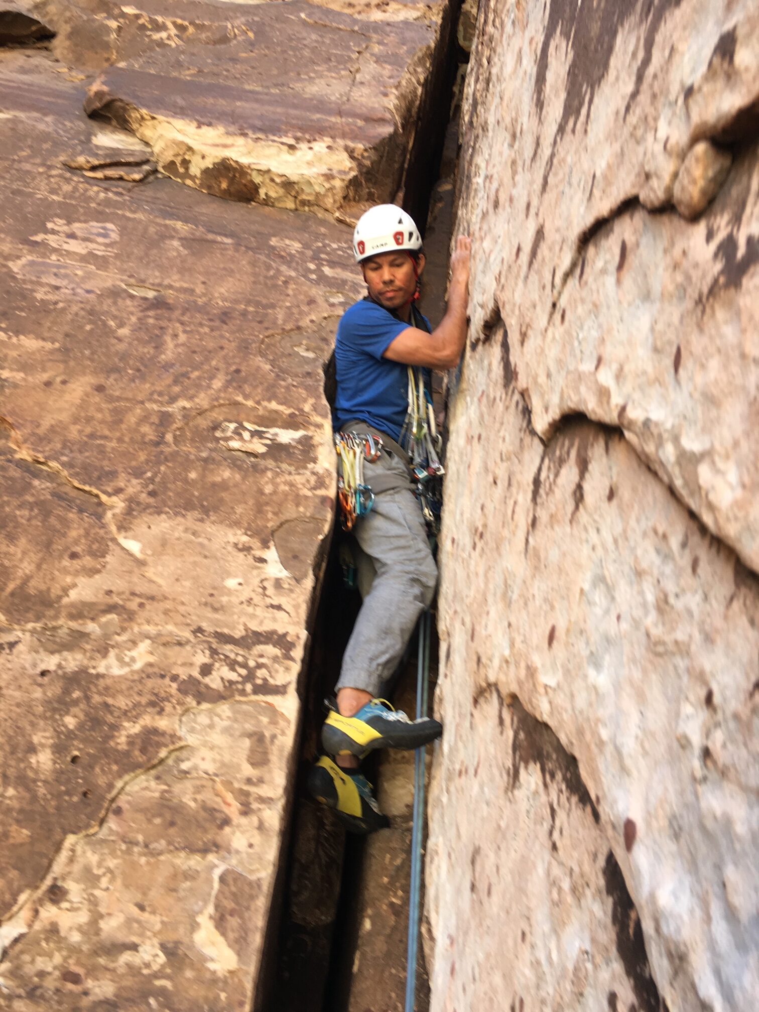 Red Rock climbing