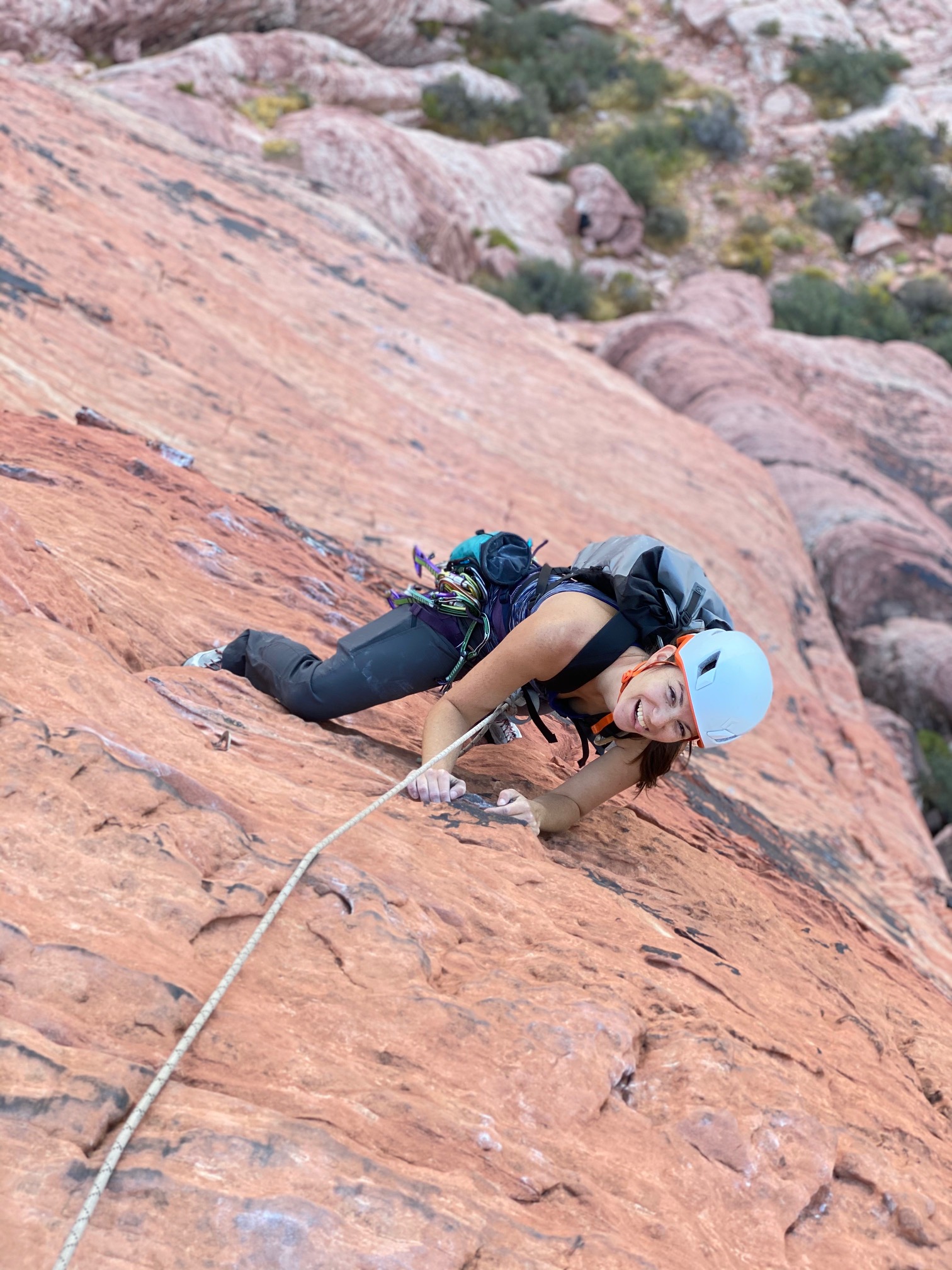 Red Rock climbing