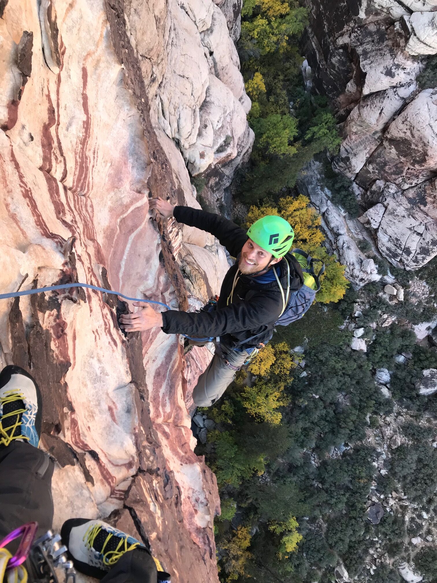 Red Rock climbing