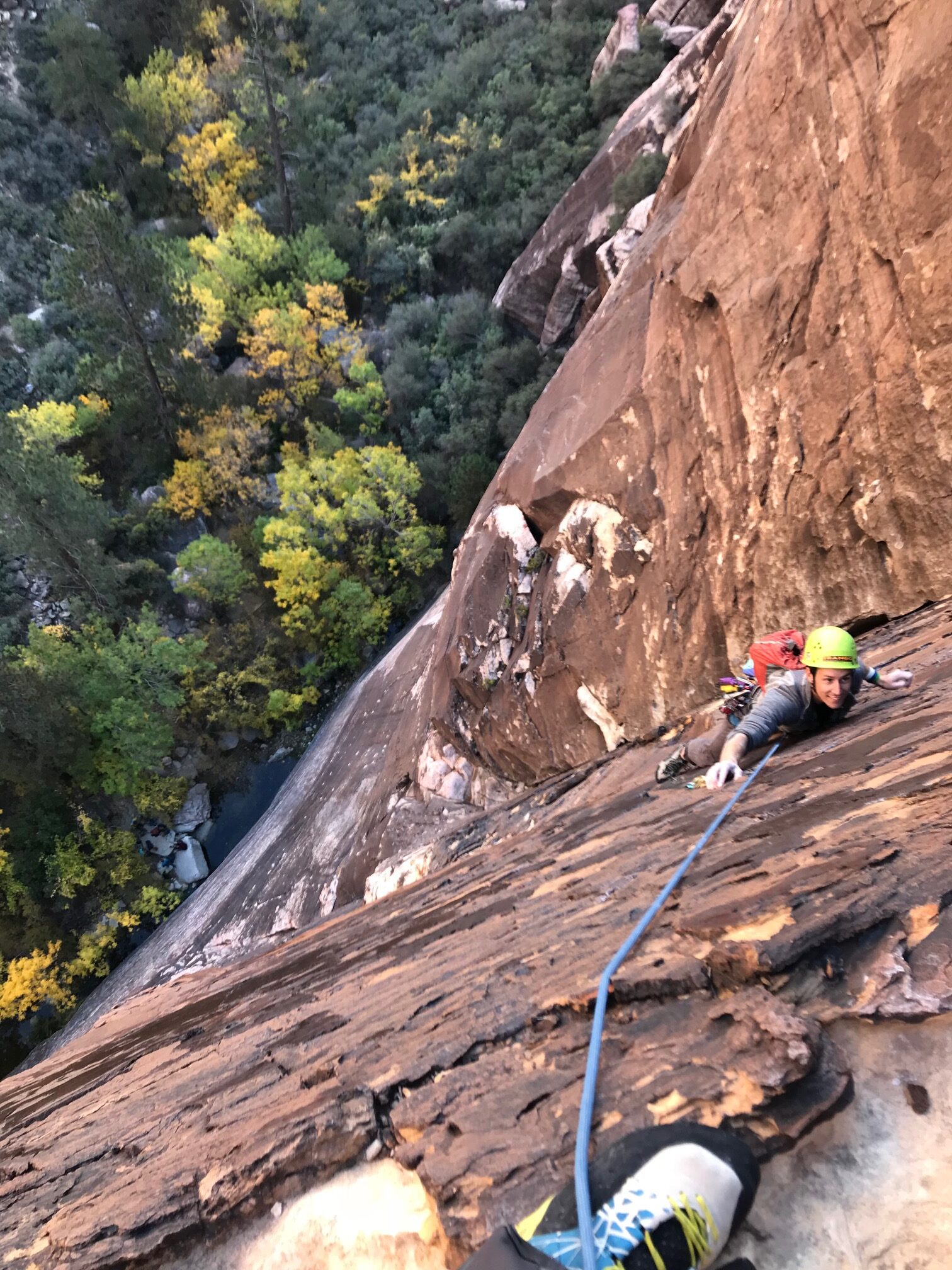 Red Rock climbing