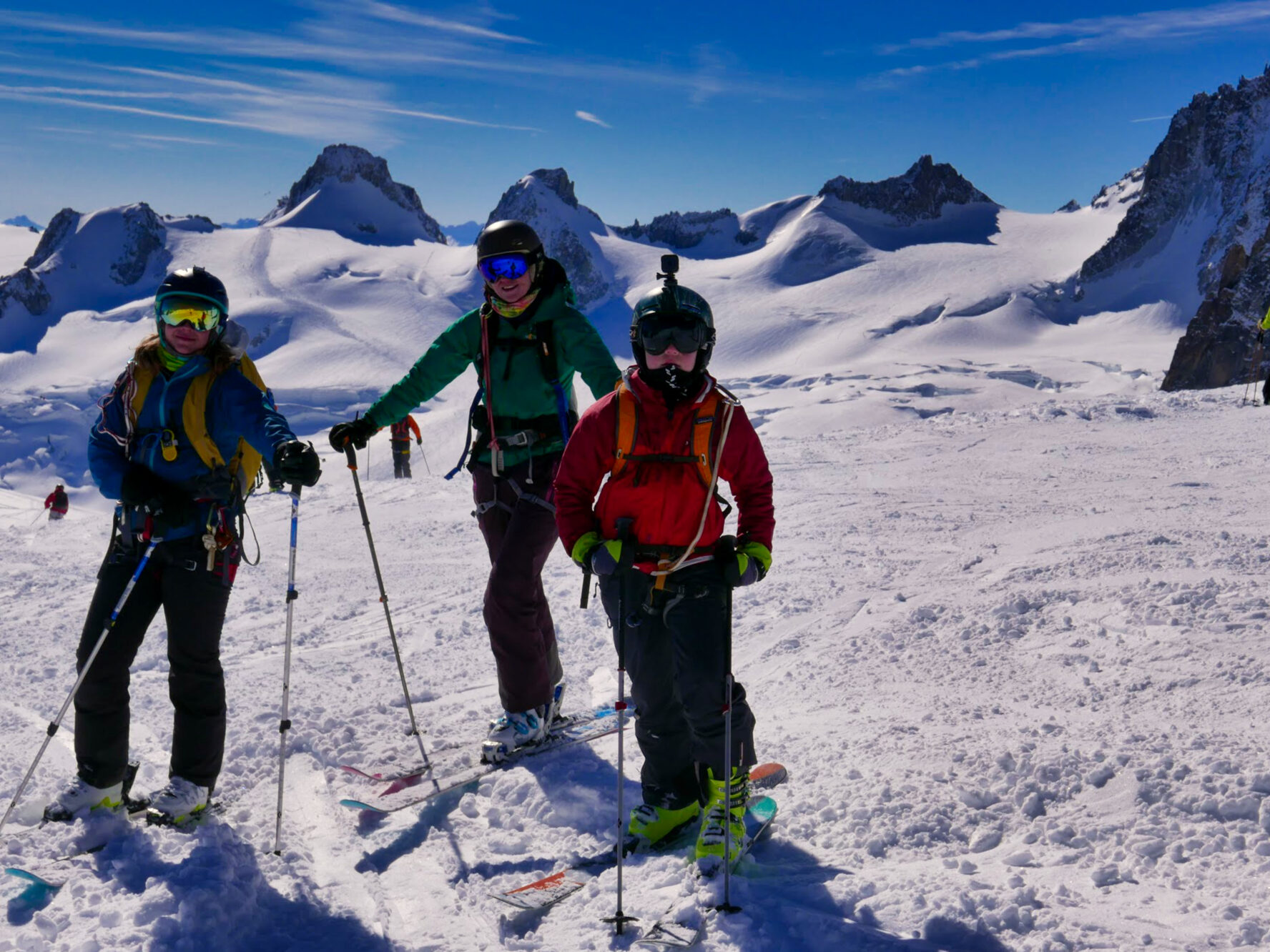backcountry skiing Chamonix