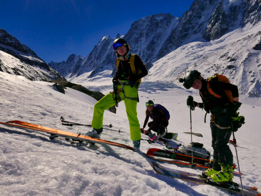 backcountry skiing Chamonix