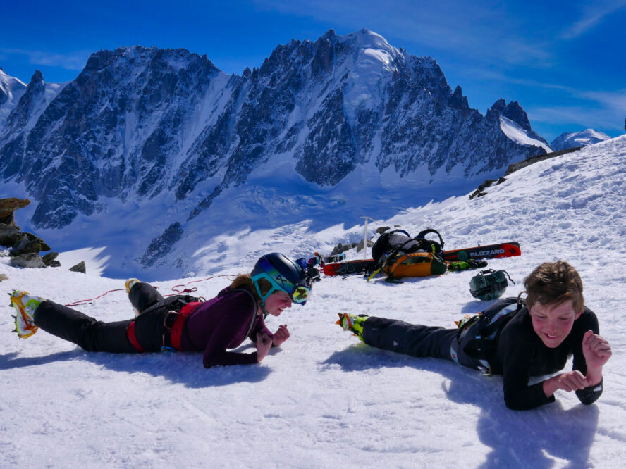 backcountry skiing Chamonix