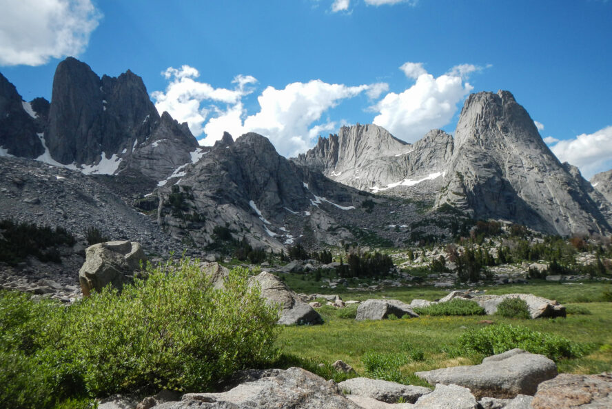 Wyoming rock climbing