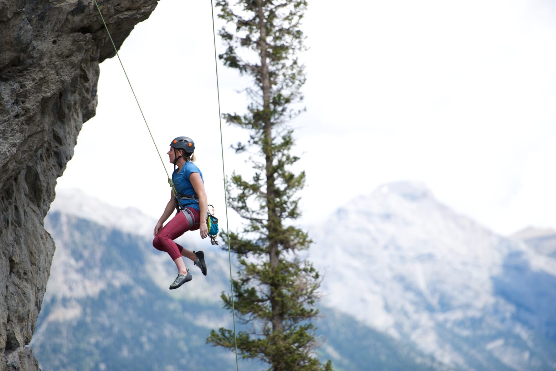 Canmore climbing