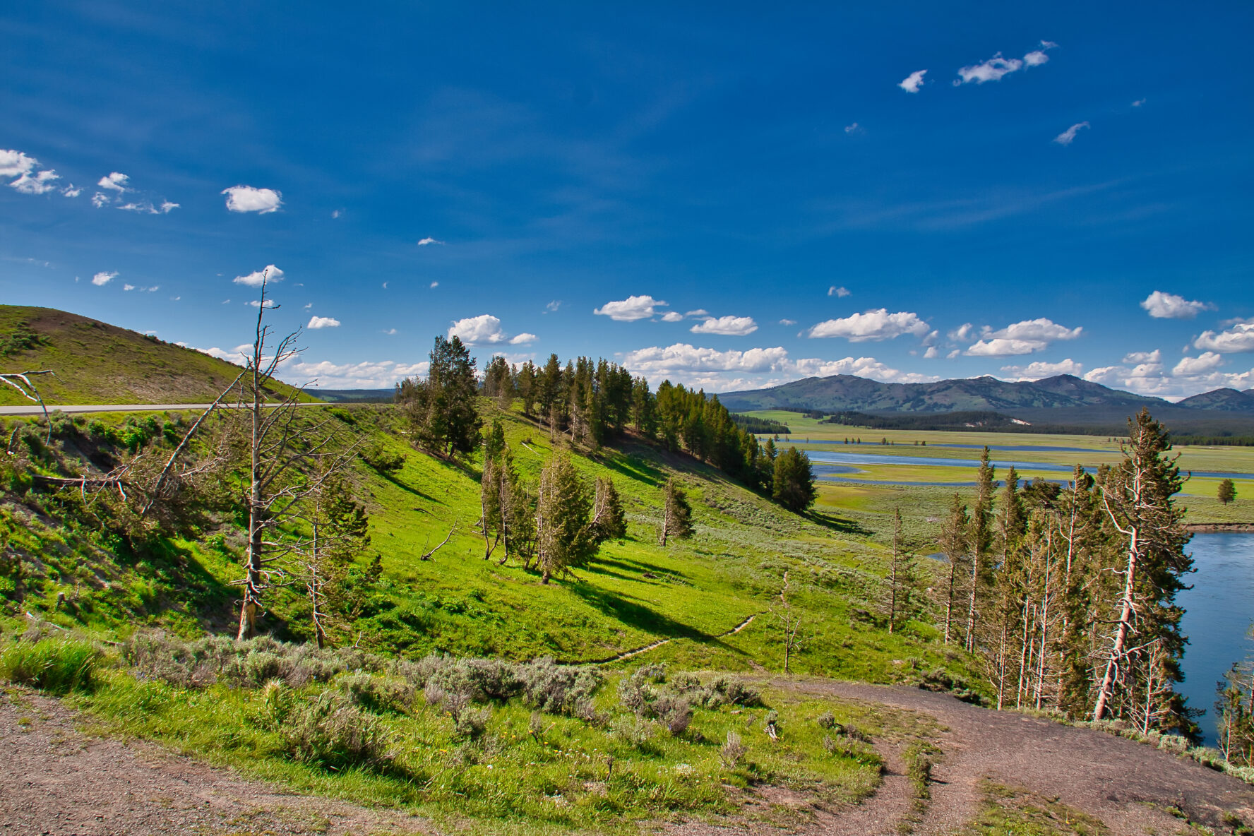 Yellowstone observation peak 1