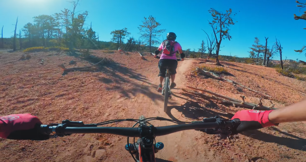 Bryce Canyon mountain biking video