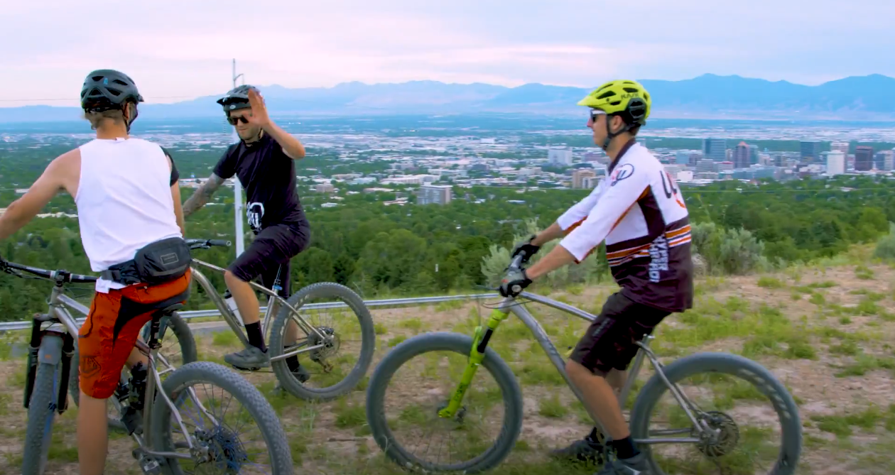 Salt Lake City mountain biking video