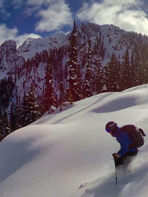 Revelstoke backcountry skiing
