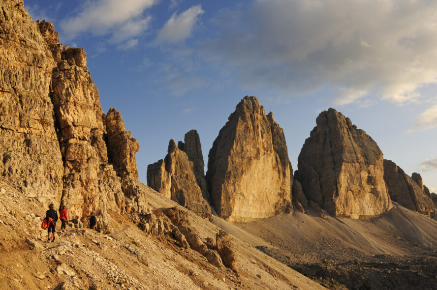 Dolomites hiking