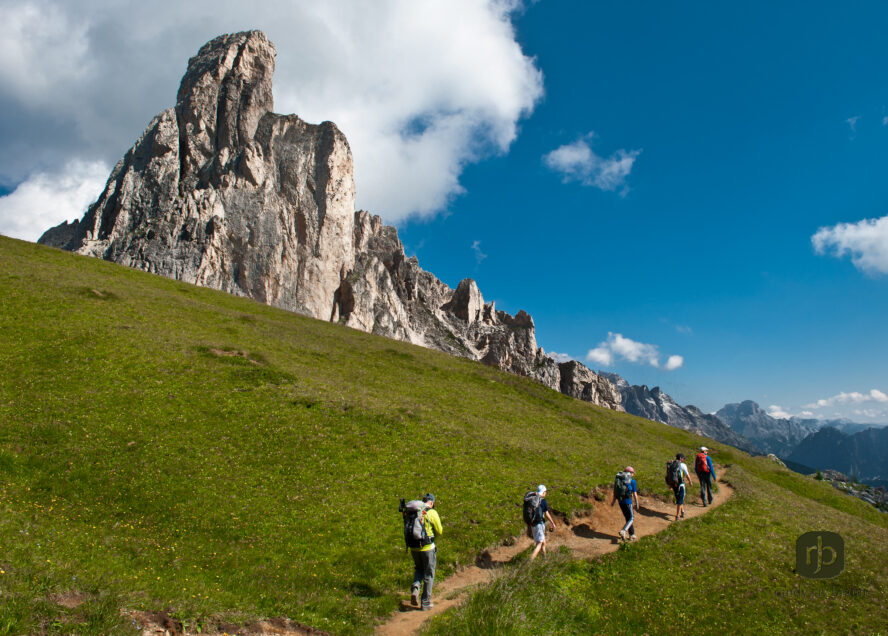 Dolomites hiking