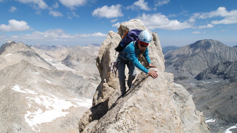 High Sierra climbing